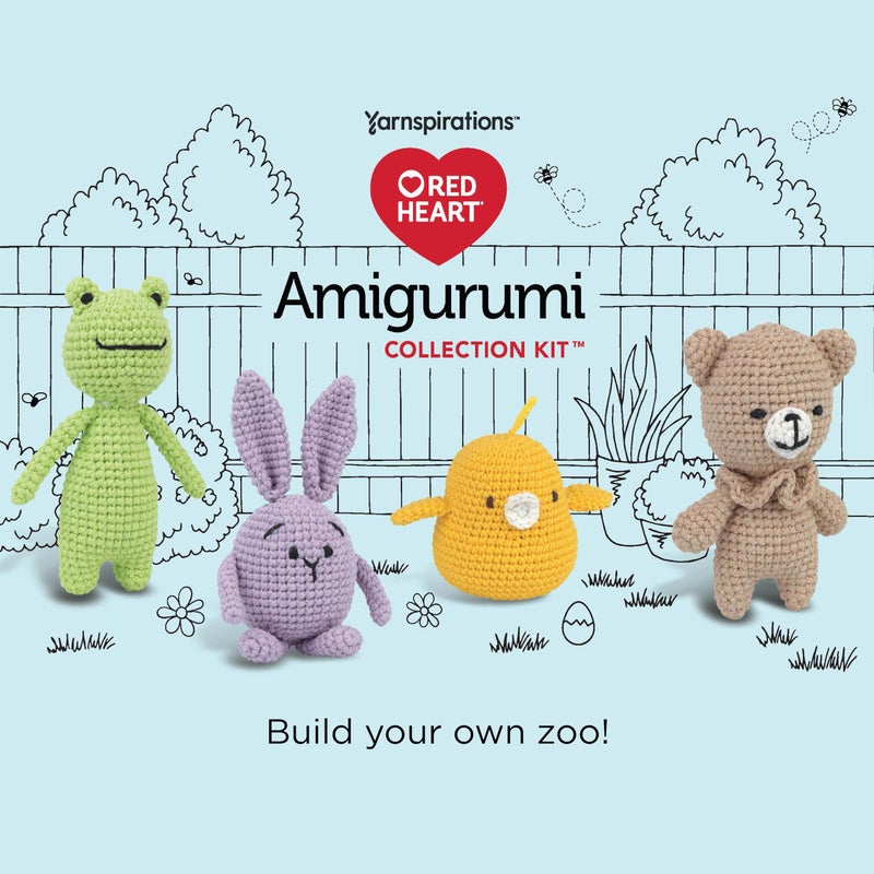 Red Heart Amigurumi Backyard Kit - Image 5